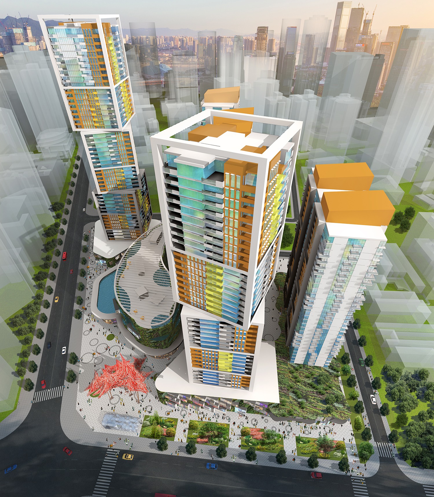 New facades for Garden Gate Plaza’s community
