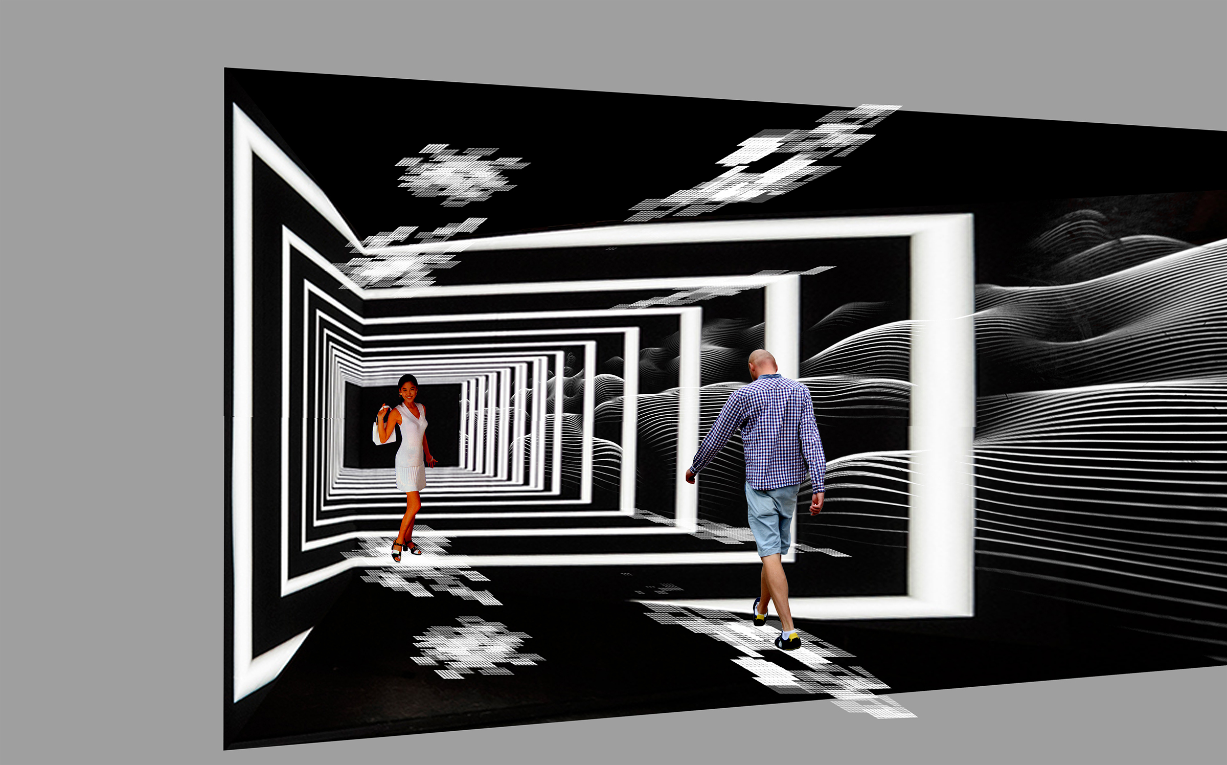 A tech showcase imagined for Intel inside the former Shougang steelworks