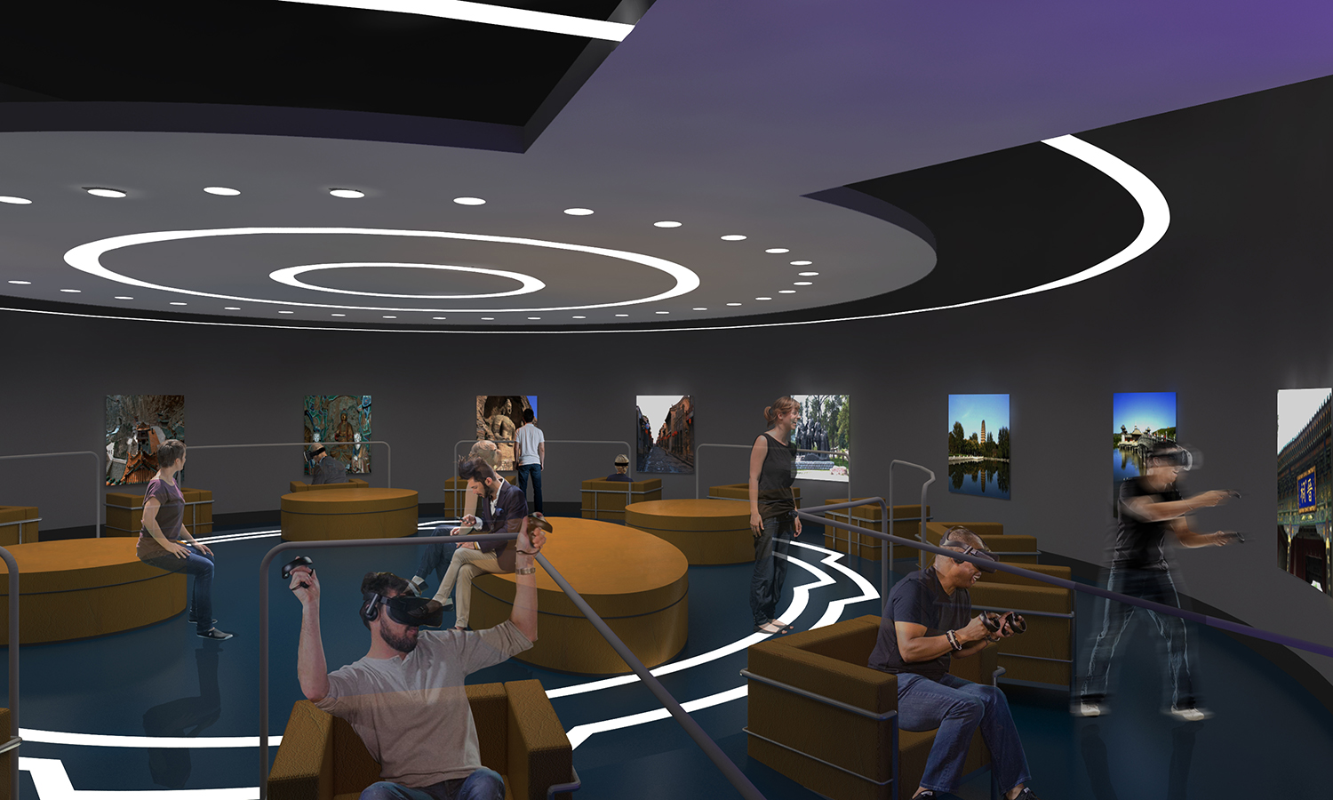 A VR demonstration center imagined for the Shanxi Science Museum