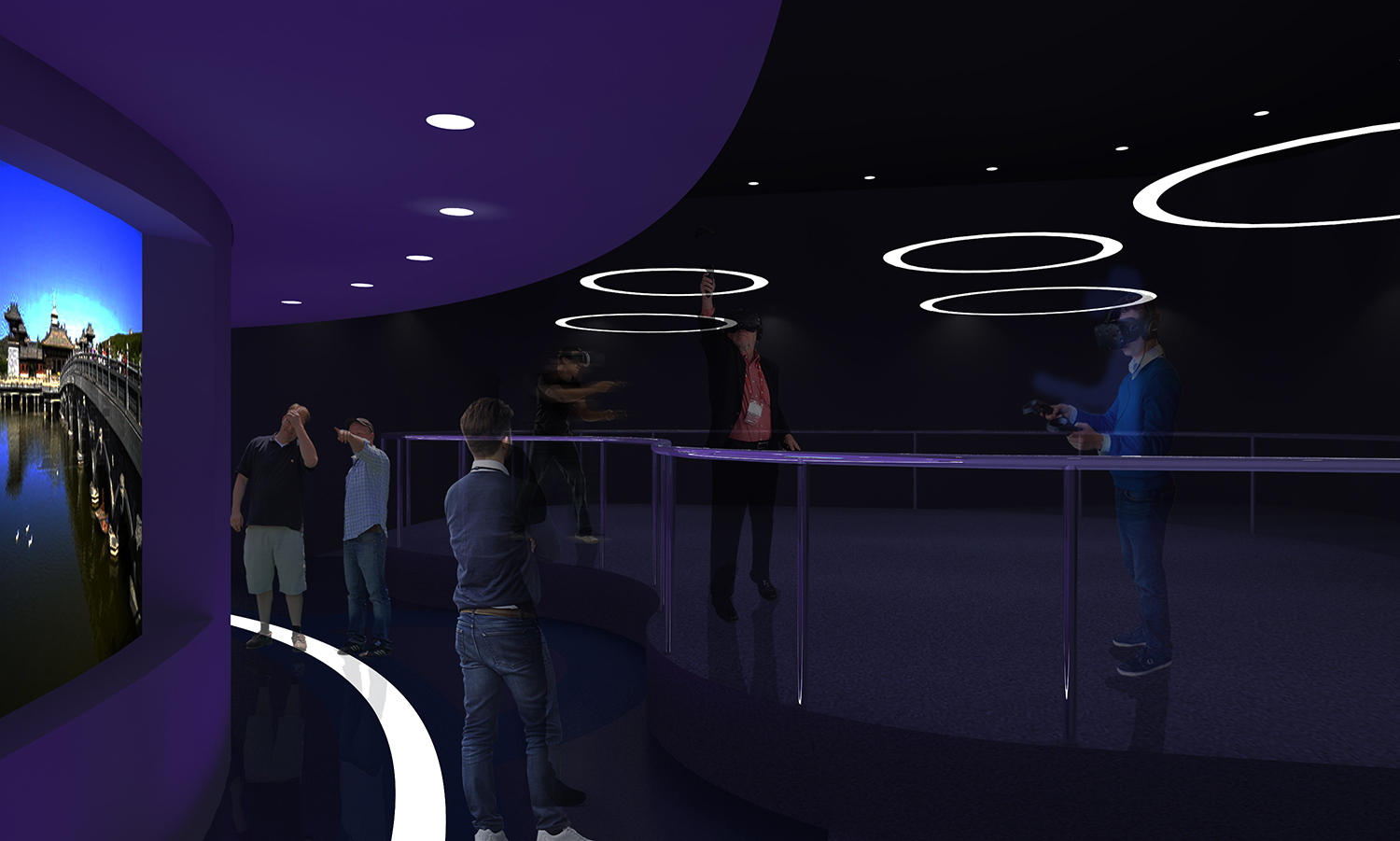 A VR demonstration center imagined for the Shanxi Science Museum
