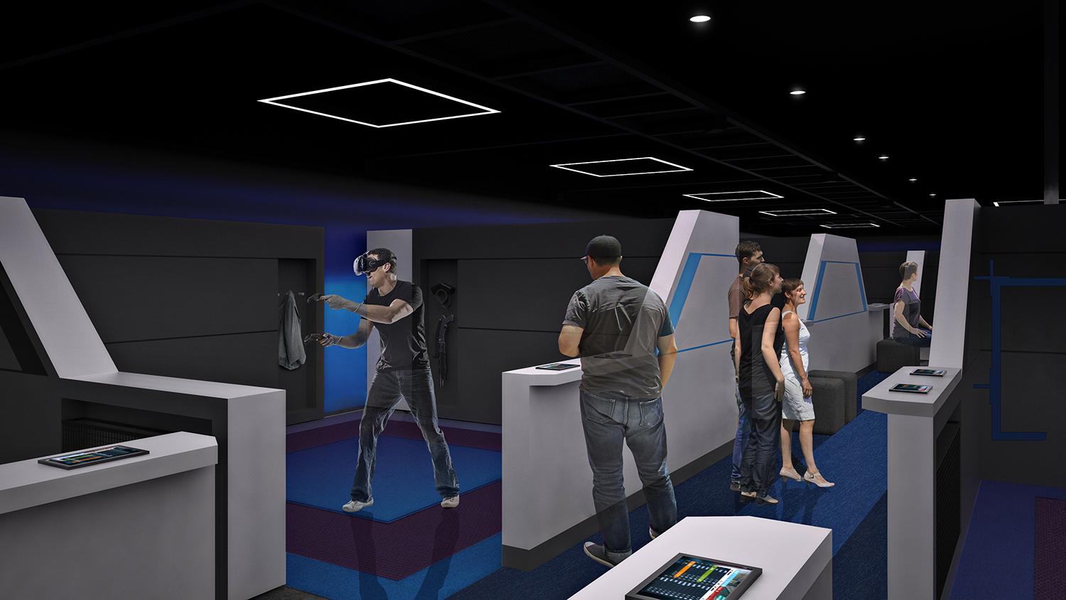 A VR demonstration center imagined for the Shanxi Science Museum